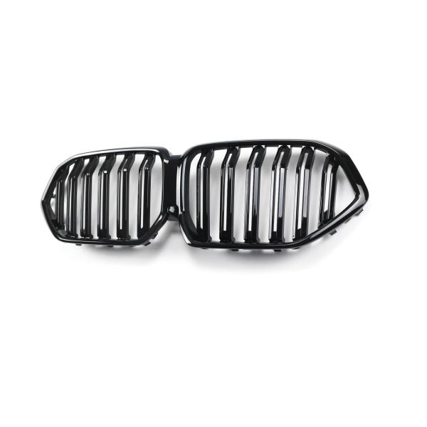 Sportgrill Kühlergrill kompatibel mit BMW X6 G06 19- glanz schwarz
