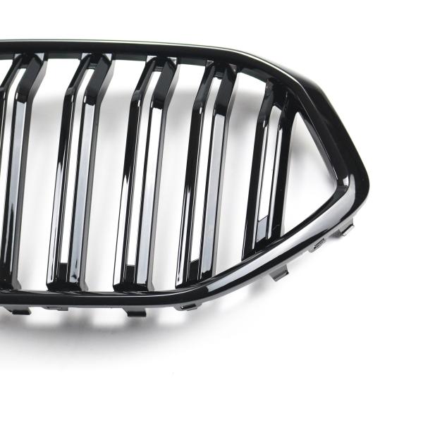 Sportgrill Kühlergrill kompatibel mit BMW X6 G06 19- glanz schwarz