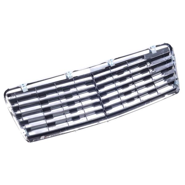 Für Mercedes C-Klasse W202 Kühlergrill Grill Chrom Schwarz 93-00