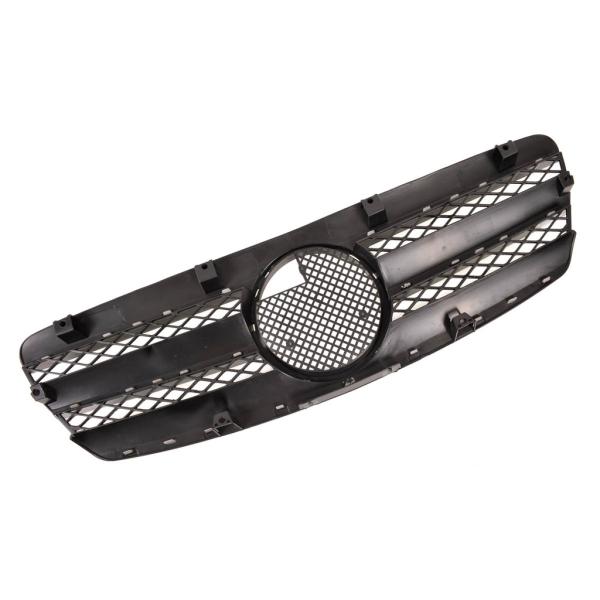 Kühlergrill Schwarz glanz für Mercedes E-Klasse W211 S211  2002 - 2006