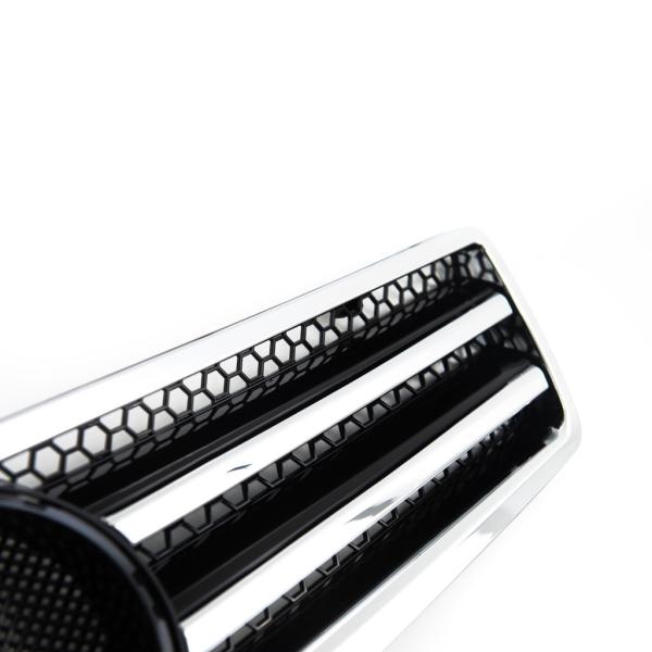Sport Kühlergrill Chrom Schwarz glanz für Mercedes Benz SL (R129) ab 1989-2001