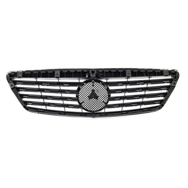 Sport Kühlergrill Chrom Silber für Mercedes Benz S-Klasse (W221) ab 2005-2006