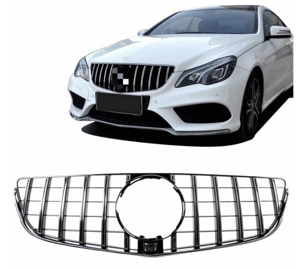 Kühlergrill Chrom passt für Mercedes E C207 A207 Mopf 13-Sport-Panamericana GT