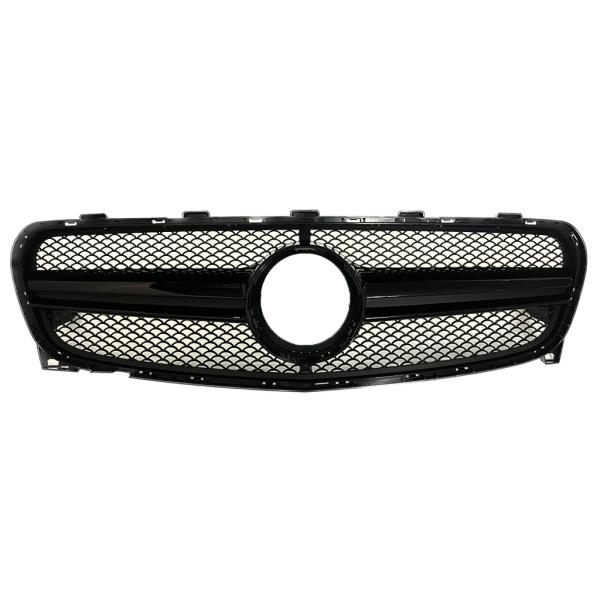 Sport Kühlergrill Schwarz Glanz passt für Mercedes GLA X156 ab 13-16 nicht AMG