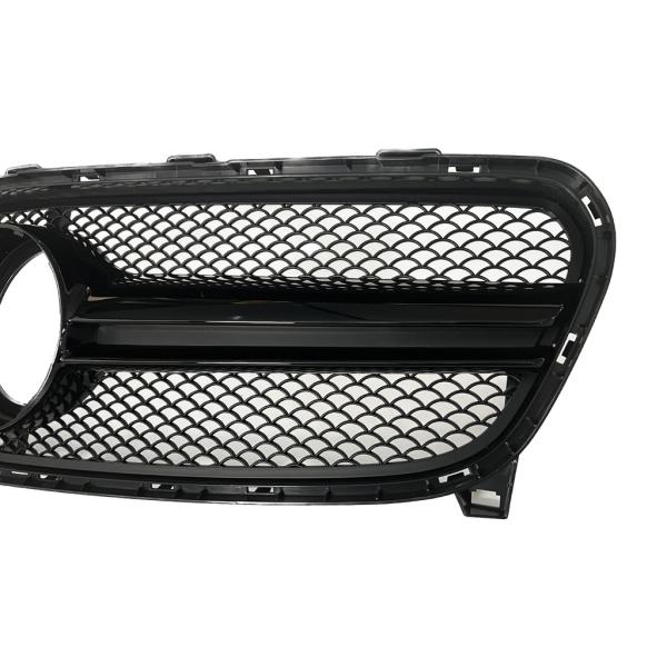 Sport Kühlergrill Schwarz Glanz passt für Mercedes GLA X156 ab 13-16 nicht AMG