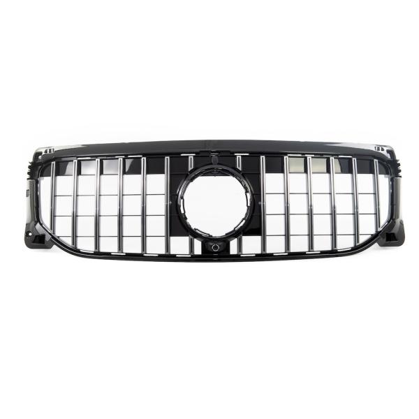 Kühlergrill Chrom passt für Mercedes GLB X247 ohne AMG Sport-Panamericana GT