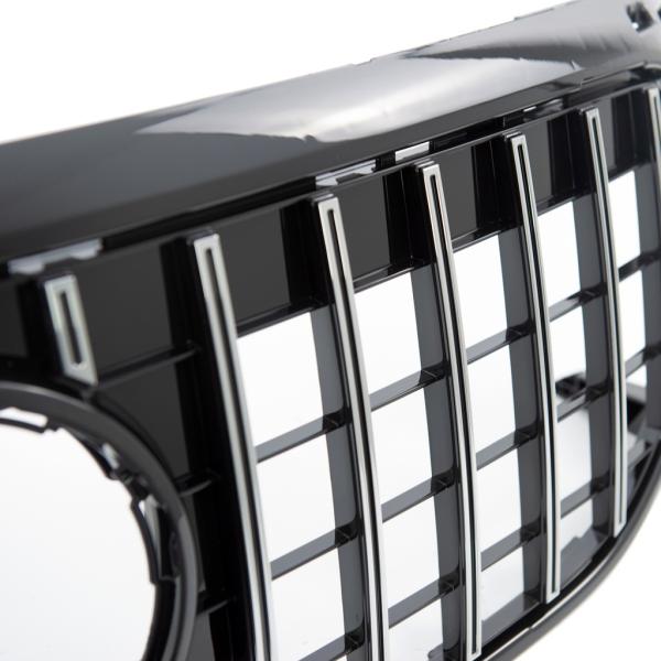 Kühlergrill Chrom passt für Mercedes GLB X247 ohne AMG Sport-Panamericana GT
