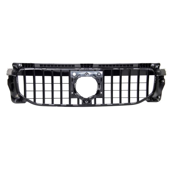 Kühlergrill Schwarz passt für Mercedes GLB X247 ohne AMG Sport-Panamericana GT