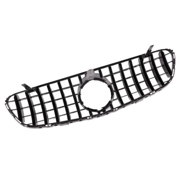 Kühlergrill Schwarz Chrom passt für Mercedes GLC X253 +Sport-Panamericana GT