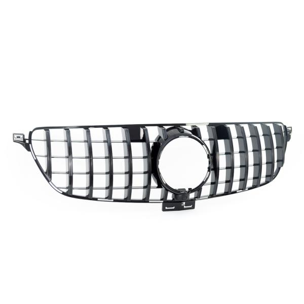Kühlergrill Schwarz passt für Mercedes W166 C292 ab 15-18 Sport-Panamericana GT