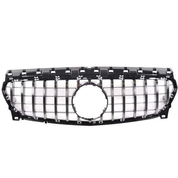 Kühlergrill schwarz / glanz für Mercedes CLA 117 16-19 Sport-Panamericana GT