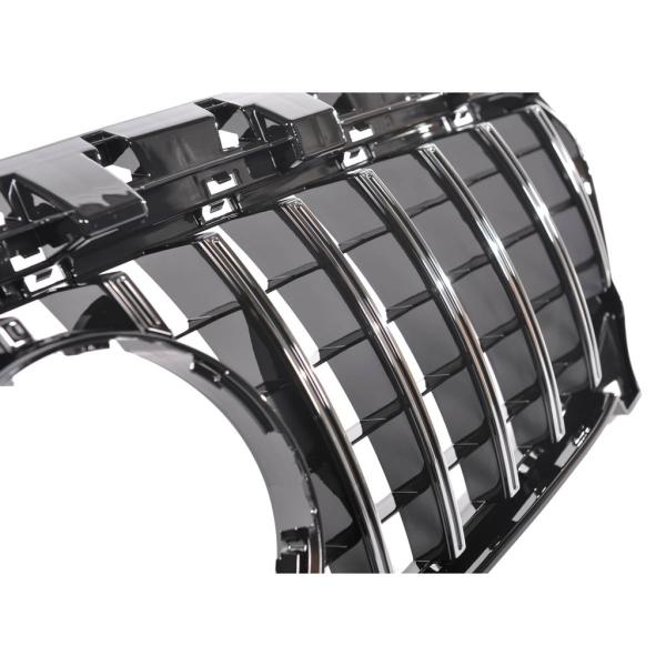 Kühlergrill schwarz / glanz für Mercedes CLA 117 16-19 Sport-Panamericana GT