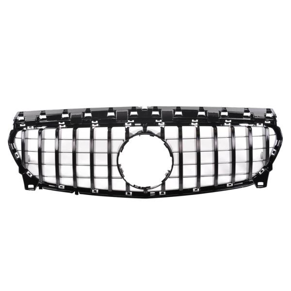 Kühlergrill schwarz / glanz für Mercedes CLA 117 16-19 Sport-Panamericana GT
