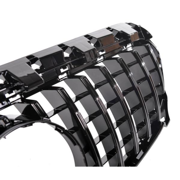 Kühlergrill schwarz / glanz für Mercedes CLA 117 16-19 Sport-Panamericana GT