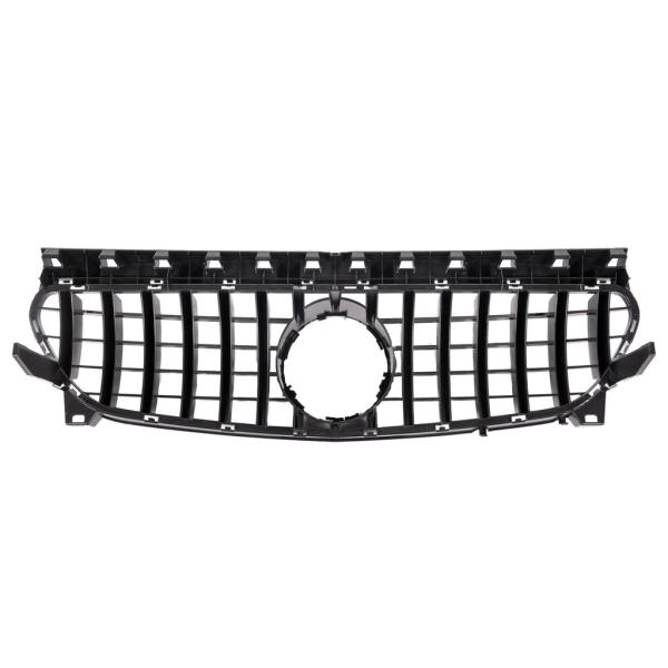Kühlergrill schwarz / glanz für Mercedes CLA 117 16-19 Sport-Panamericana GT