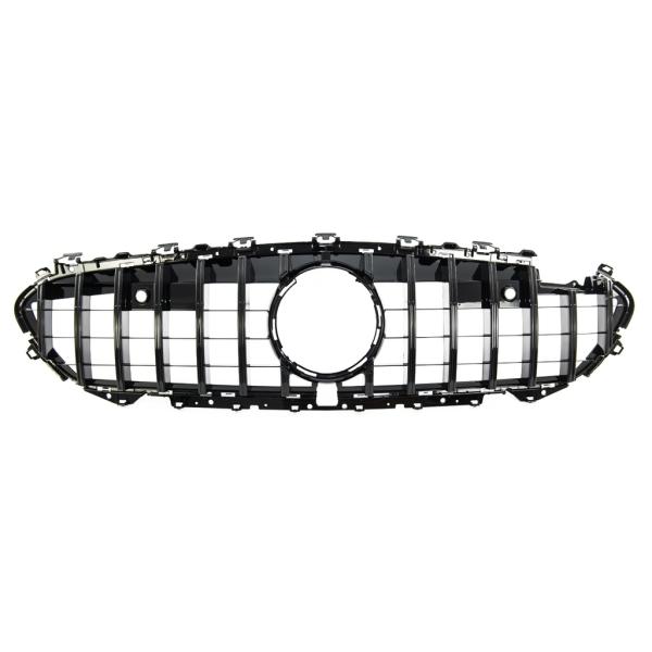 Kühlergrill Schwarz passt für Mercedes CLS C257 auch Kamera Sport-Panamericana