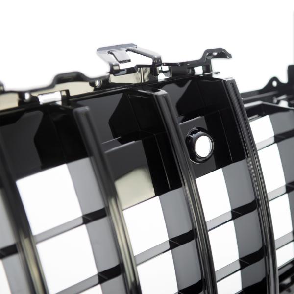 Kühlergrill Schwarz passt für Mercedes CLS C257 auch Kamera Sport-Panamericana