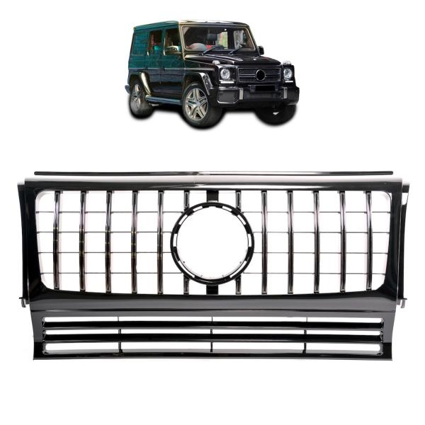 Kühlergrill Chrom für Mercedes G-Klasse W463 ab 1990-2018 Sport-Panamericana GT