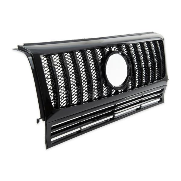 Kühlergrill Frontgrill Schwarz glanz für Mercedes G Modell W463 90-18