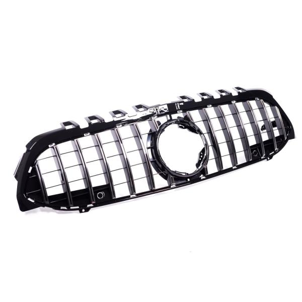 Kühlergrill Schwarz chrom für Mercedes A-Klasse W177 & Sport-Panamericana GT