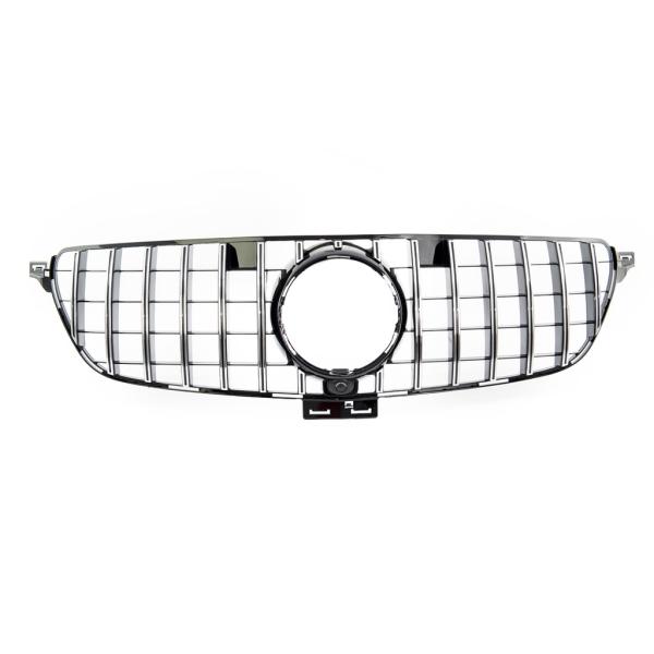 Kühlergrill Chrom passt für Mercedes GLE (ML) W166 15-18 + Sport-Panamericana GT