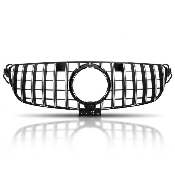 Kühlergrill Chrom passt für Mercedes GLE (ML) W166 15-18 + Sport-Panamericana GT