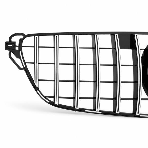 Kühlergrill Chrom passt für Mercedes GLE (ML) W166 15-18 + Sport-Panamericana GT