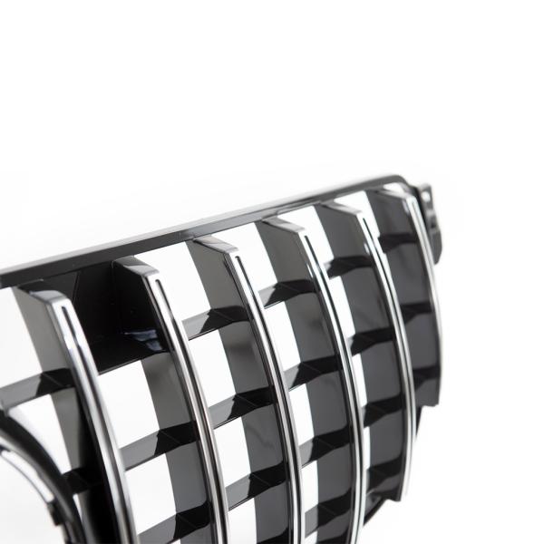 Kühlergrill Chrom passt für Mercedes GLE (ML) W166 15-18 + Sport-Panamericana GT