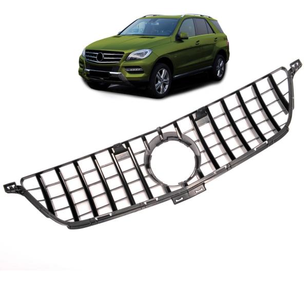Kühlergrill Schwarz passt für Mercedes ML W166 bis 2015 Sport-Panamericana GT