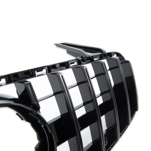 Kühlergrill Schwarz passt für Mercedes SL R231 ab 2015 Sport-Panamericana GT