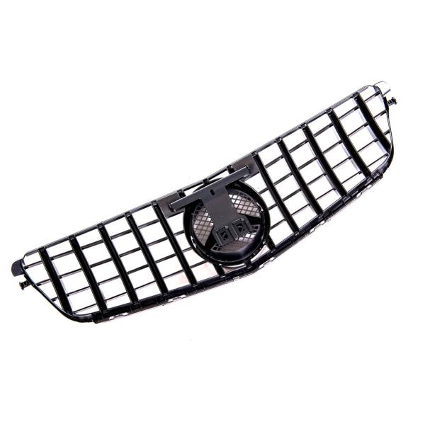 Kühlergrill Frontgrill Schwarz für Mercedes W204 S204 C204 Panamericana 07-15