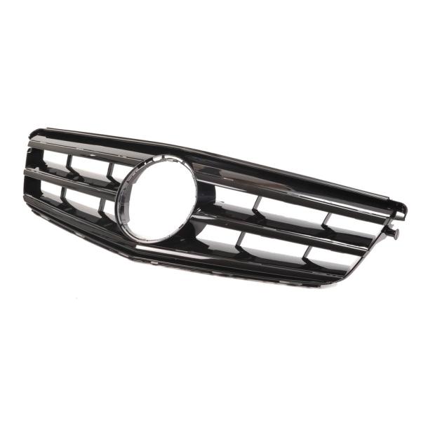 Kühlergrill Schwarz glanz für Mercedes W204 S204 C204  07-15