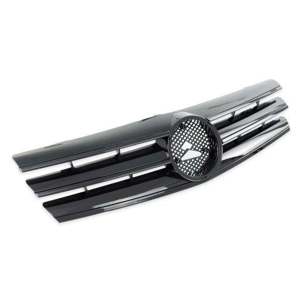 Sport Kühlergrill Schwarz glanz für Mercedes Benz SL (R129) ab 1989-2001