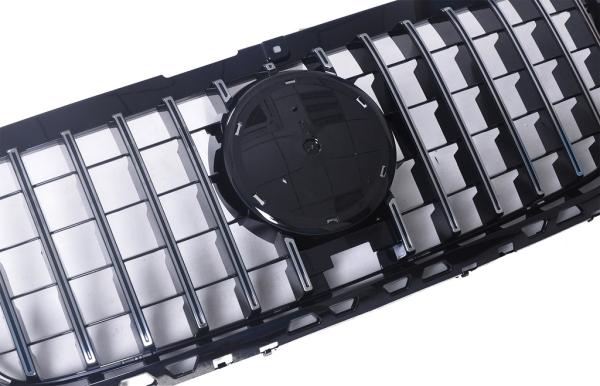 Sport Panamericana GT Kühlergrill Chrom Schwarz für Mercedes W907 Sprinter 2018-
