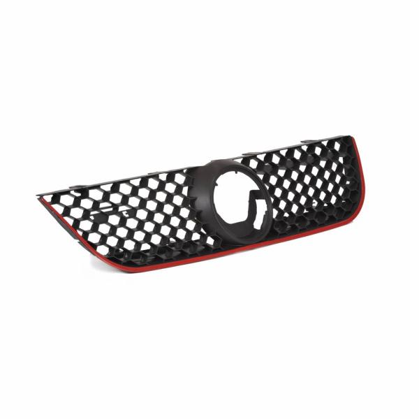 Kühlergrill Frontgrill Grill Gitter Wabengrill passt für VW Polo 9N3 05-11/09