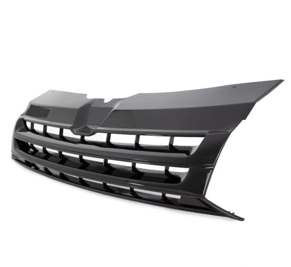 Kühlergrill Grill Clean hochglanz Schwarz Sportgrill für VW T5 GP Facelift 09-15