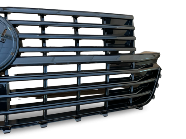 Kühlergrill Hochglanz Schwarz ohne Emblem für VW T6.1 Multivan Transporter 2019-