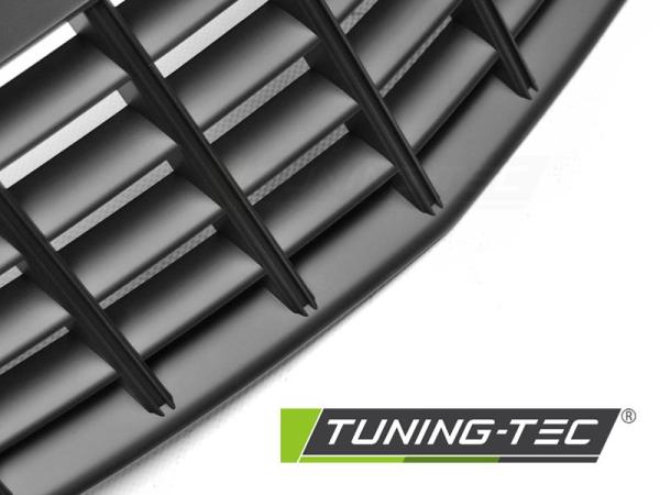 Sportgrill / Kühlergrill für Opel Corsa D 06-10 matt schwarz