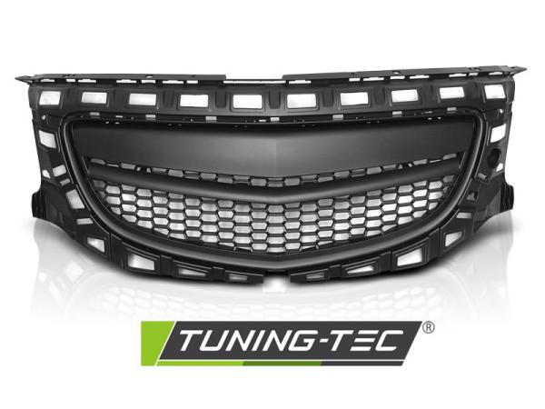 Sportgrill / Kühlergrill für Opel Insignia A 08-12 matt schwarz in Wabendesign