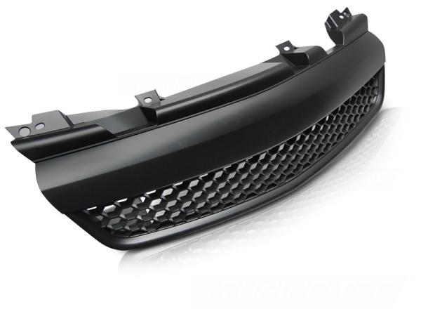 Sportgrill / Kühlergrill für Opel Zafira B 05-08 matt schwarz in Wabendesign