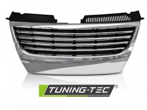 Sportgrill / Kühlergrill für Volkswagen Passat B6 (3C) 05-10 schwarz/chrom