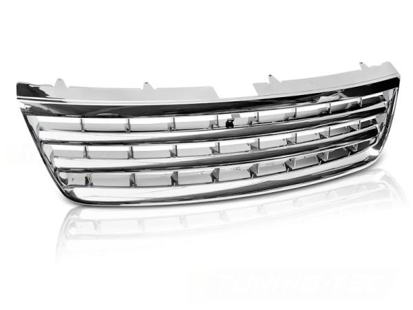 Sportgrill / Kühlergrill für Volkswagen Touareg 7L 02-06 chrom