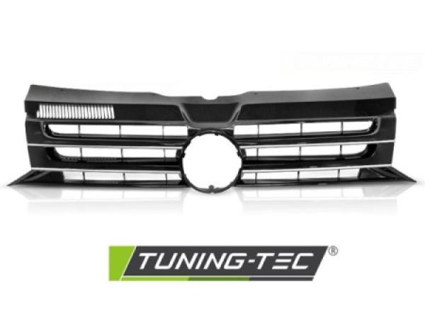 Sportgrill / Kühlergrill für Volkswagen T5 GP (Facelift) 10-15 schwarz/chrom