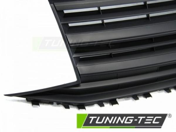 Sportgrill Kühlergrill ohne Emblem für VW T6 Bj. 2015- 2019 Schwarz Matt