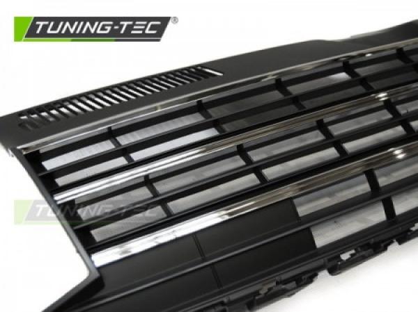 Sportgrill / Kühlergrill für Volkswagen T6 15-19 schwarz/chrom