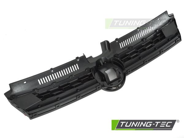 Sportgrill / Kühlergrill für Volkswagen Golf 7 (VII) Facelift 17-20 Hochglanz-schwarz/rot in Wabendesign