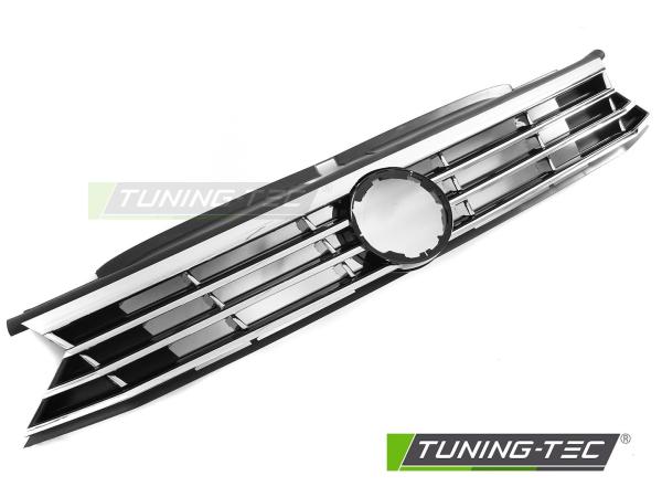 Sportgrill / Kühlergrill für Volkswagen Passat B8 14-19 schwarz/chrom