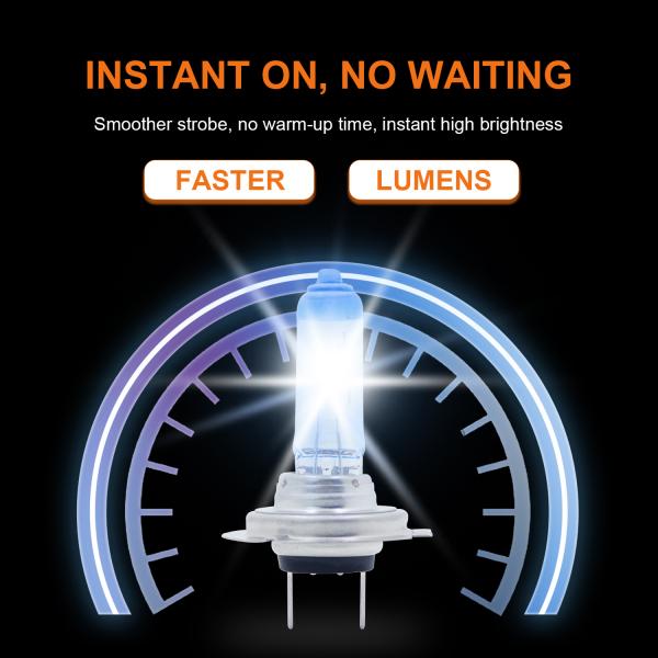 H7 LLCTOOLS HALOGEN LAMPEN XENON LOOK OPTIK EFFEKT BIRNEN SUPER WHITE 55W
