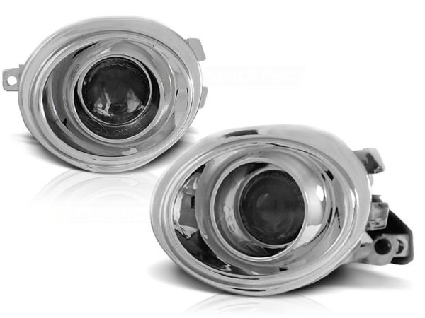Nebelscheinwerfer für BMW 5er E39 / 3er E46 95-01 chrom