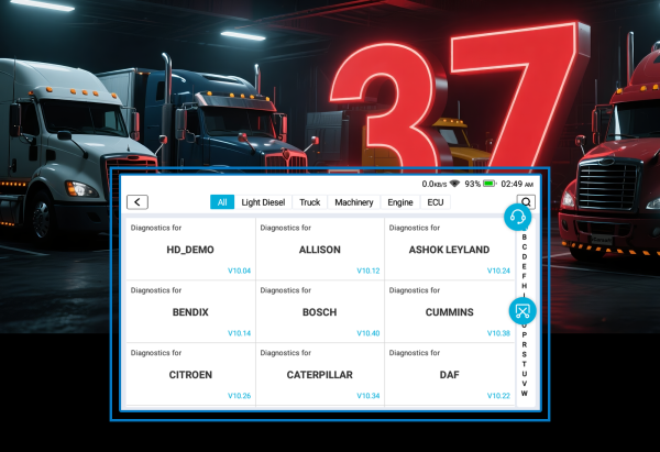 iCarsoft HD V4.0 Profi Diagnosegerät LKW TRUCK Öl Service Diagnose ABS Airbag